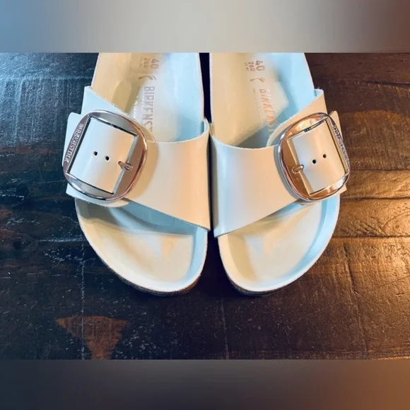 Birkenstock”NEW” Madrid Big Buckle Size 9-9.5/40 - Picture 10 of 12